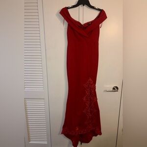 Fashion Nova red dress